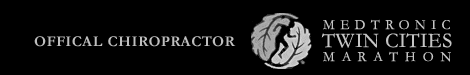Official Chiropractor of the Twin Cities Marathon